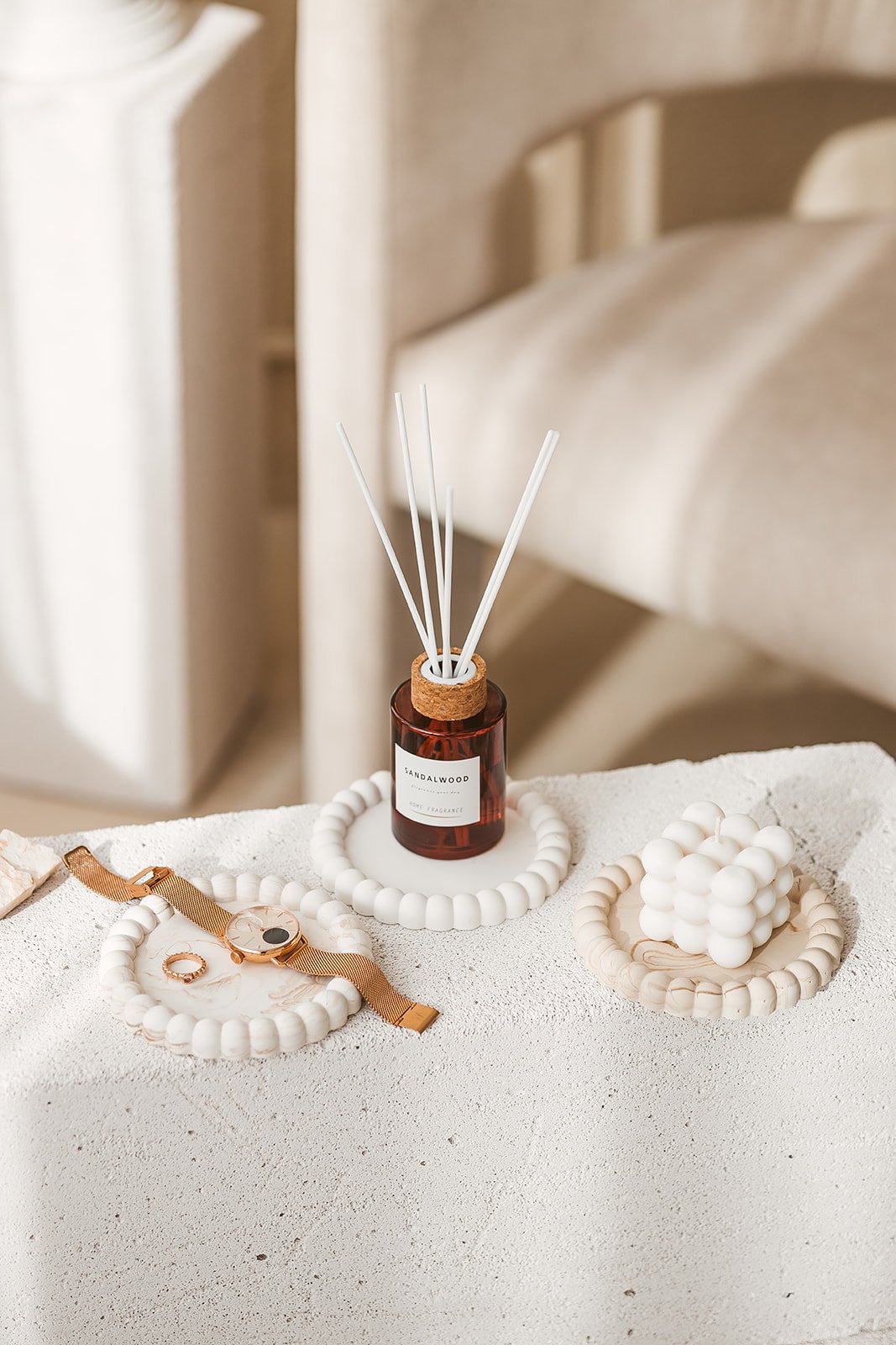 Apvalių padėkliukų rinkinys