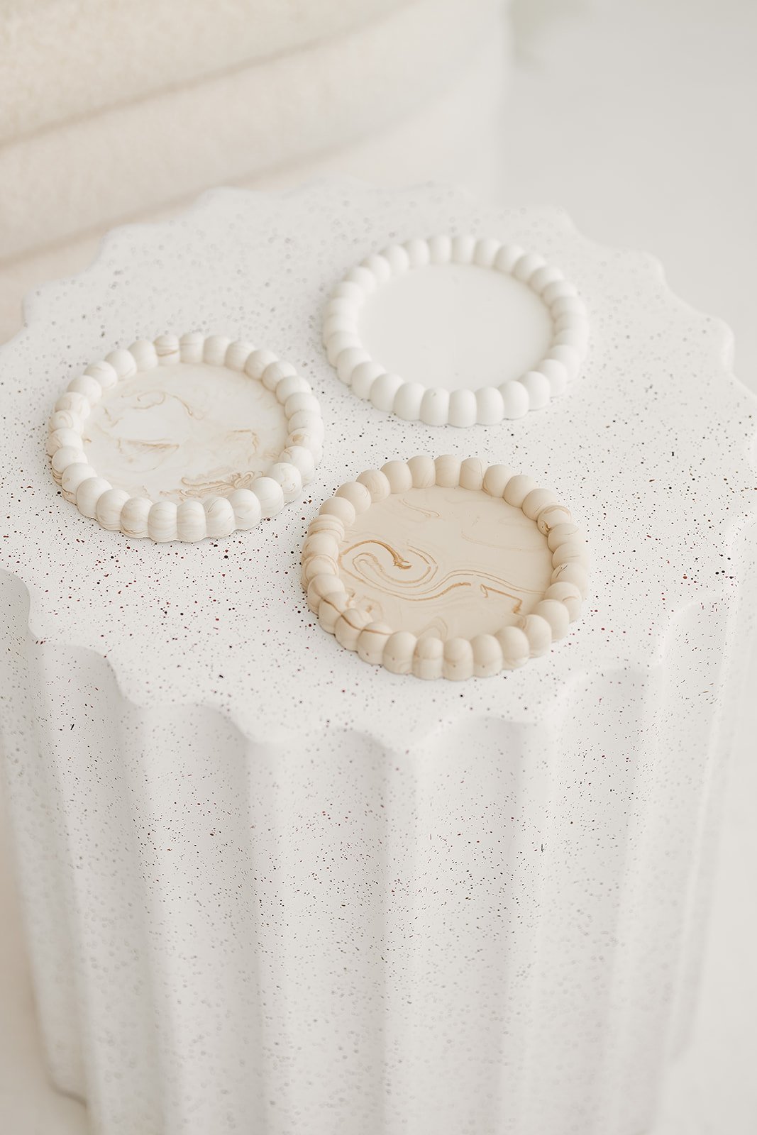 Apvalių padėkliukų rinkinys