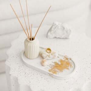 Didelis ovalus padėkliukas „Aukso šviesa“