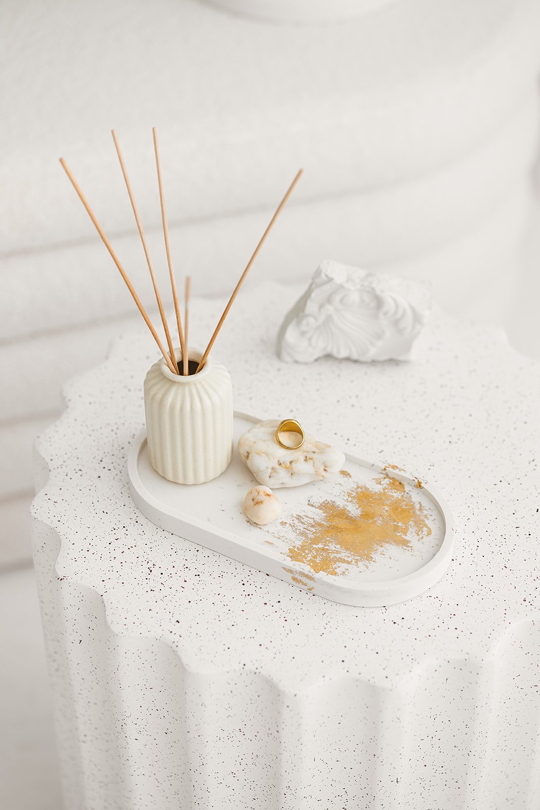 Didelis ovalus padėkliukas „Aukso šviesa“