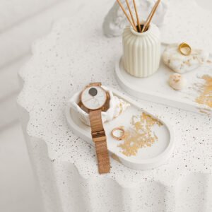 Mažas ovalus padėkliukas „Aukso šviesa“