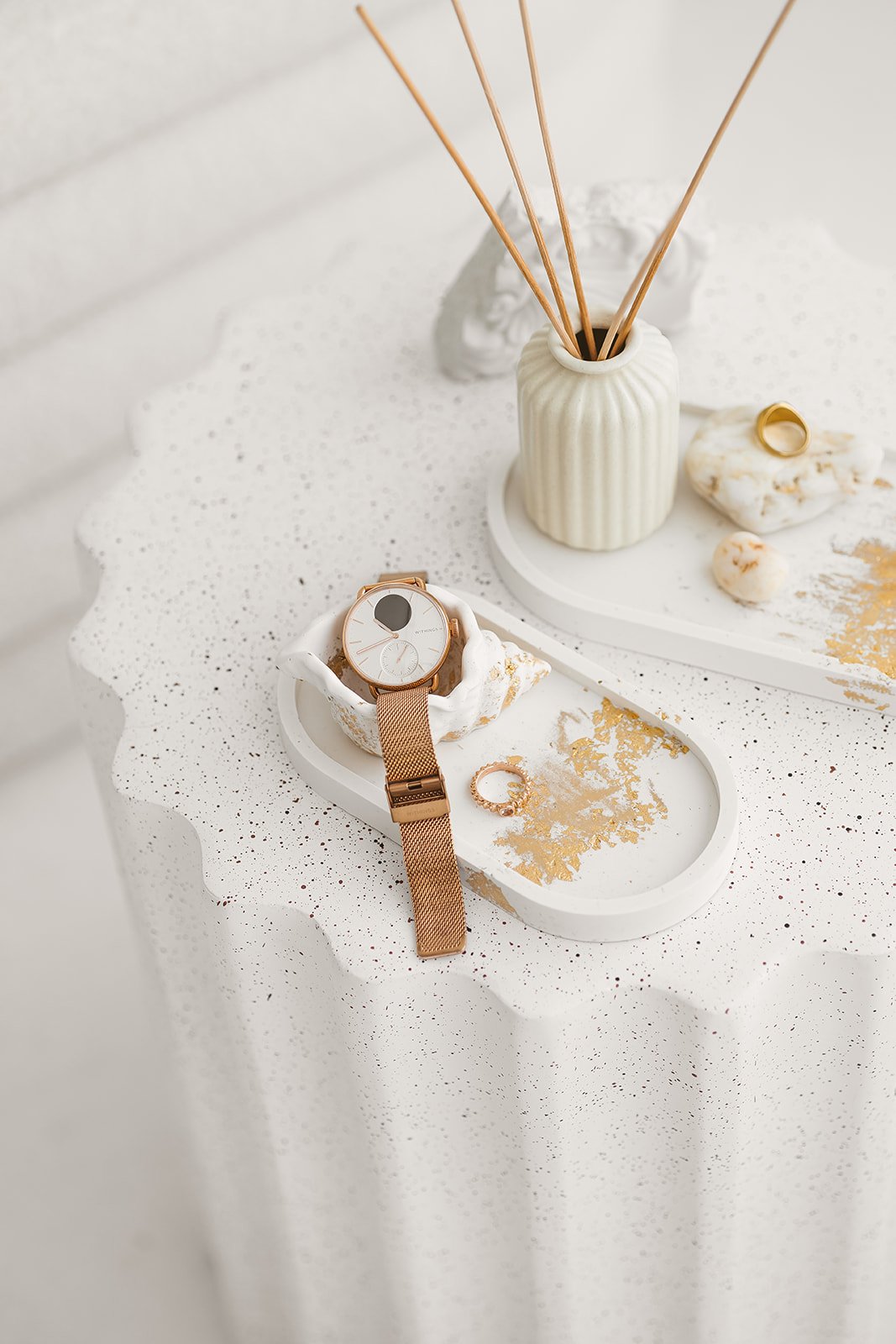 Mažas ovalus padėkliukas „Aukso šviesa“