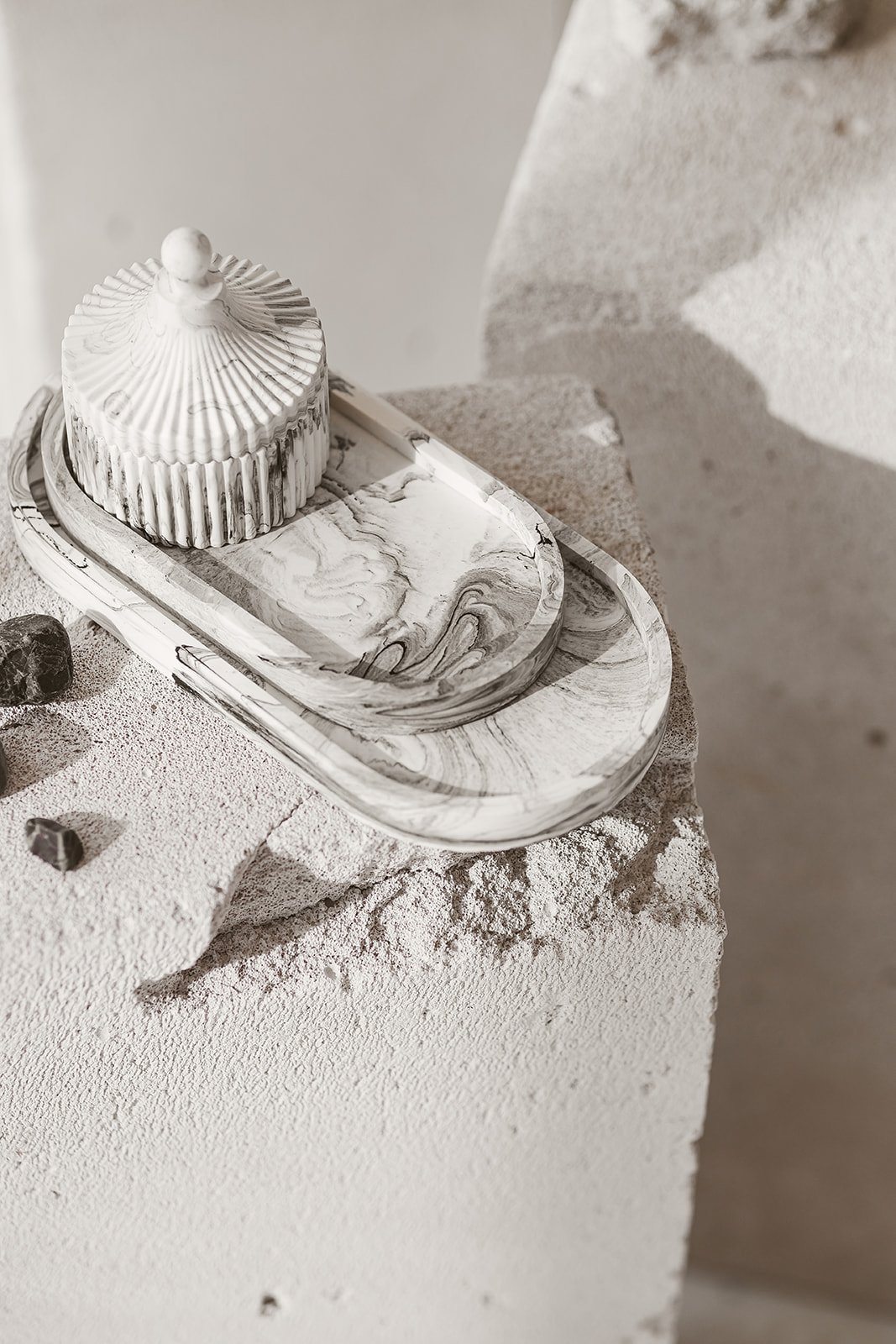 Rinkinys „Pilkas marmuras“