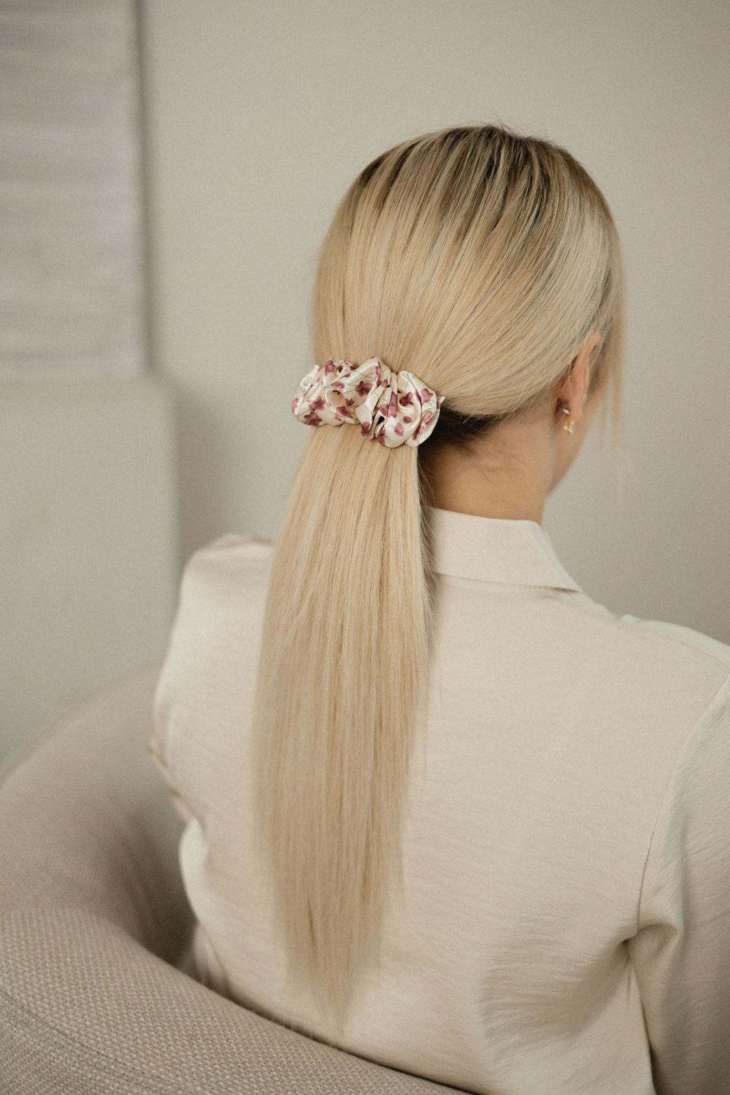 Gėlėtas plaukų segtukas