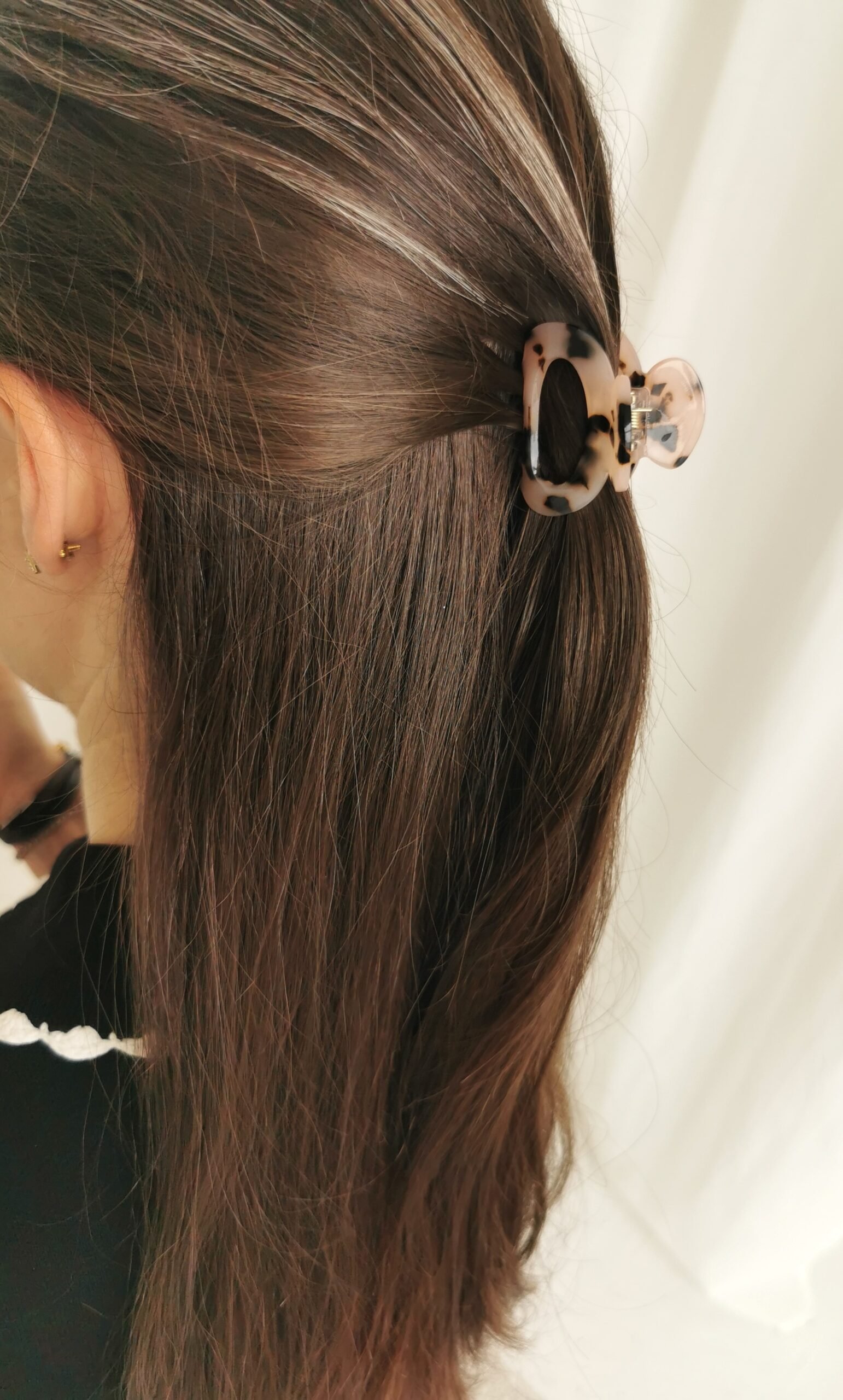 Plaukų segtukas gyvūnų rašto žnyplės