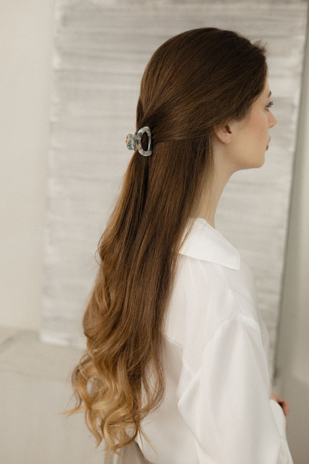 Mažas segtukas žnyplės