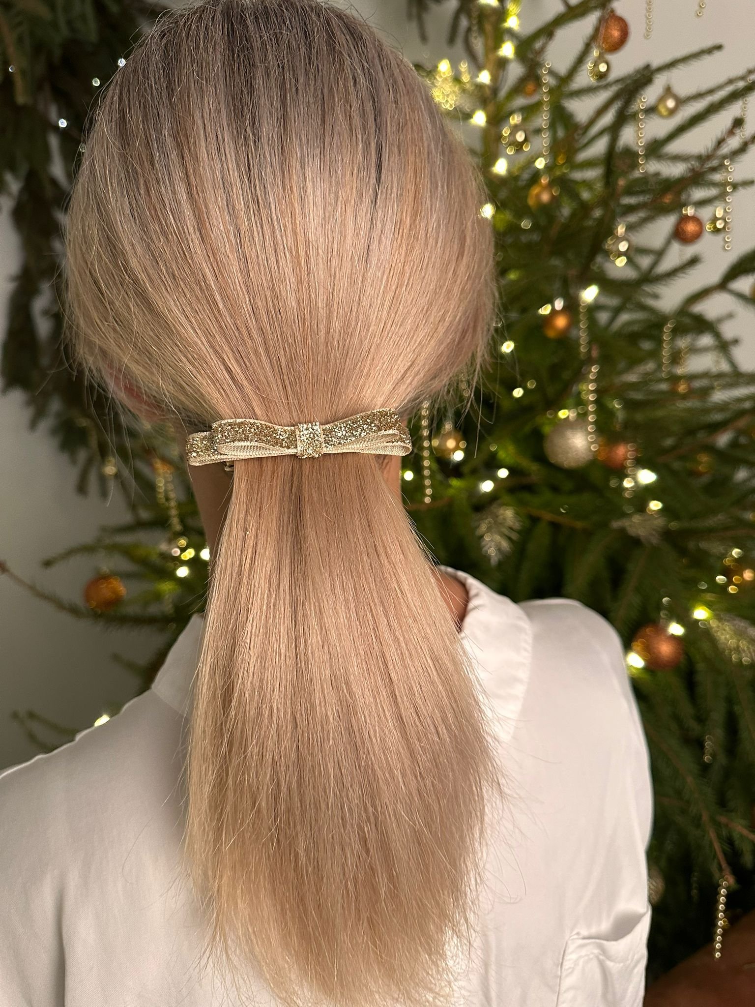 "Minimalistic shiny gold" segtukas kaspinėlis