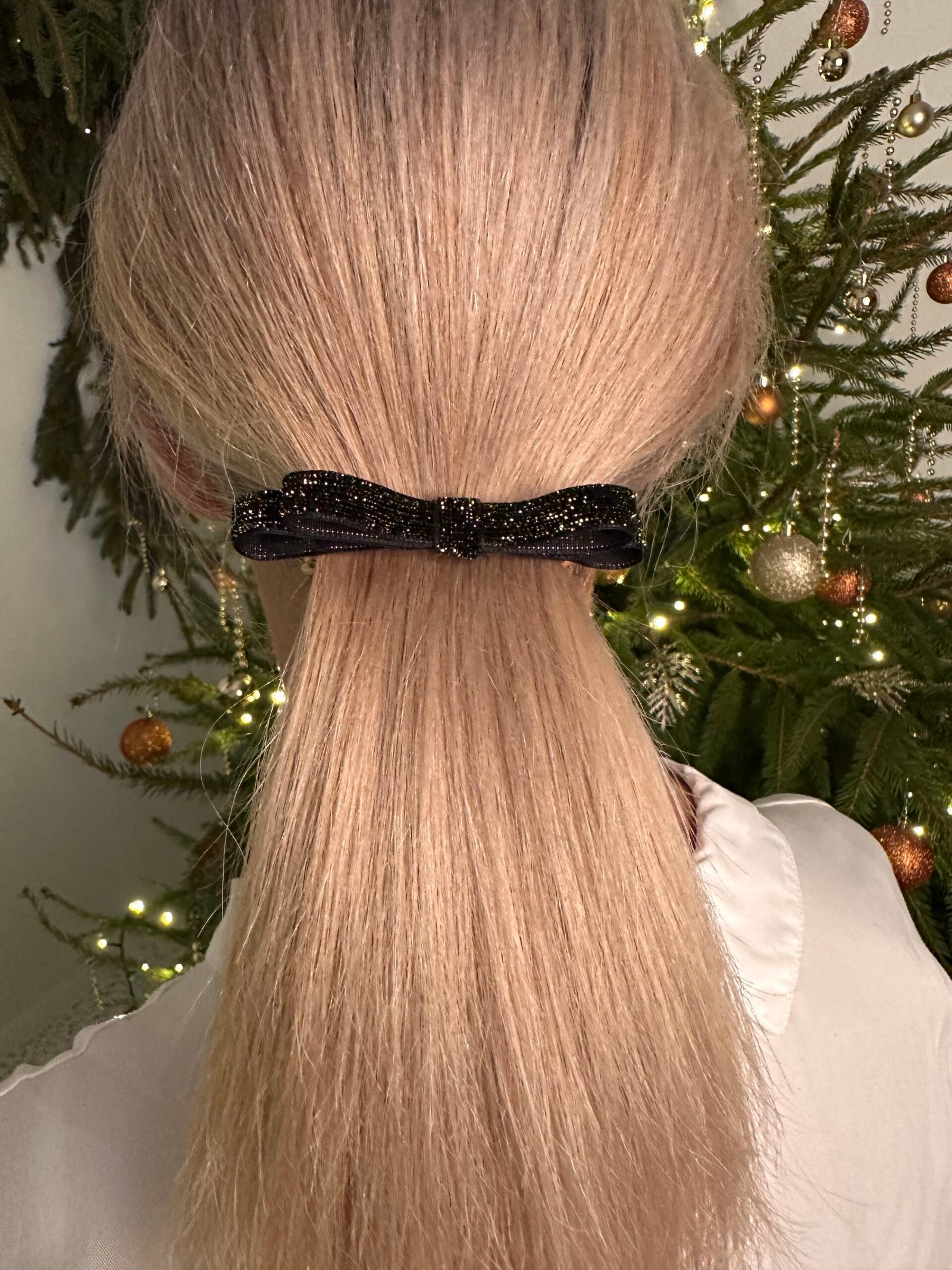 "Minimalistic shiny black" segtukas kaspinėlis