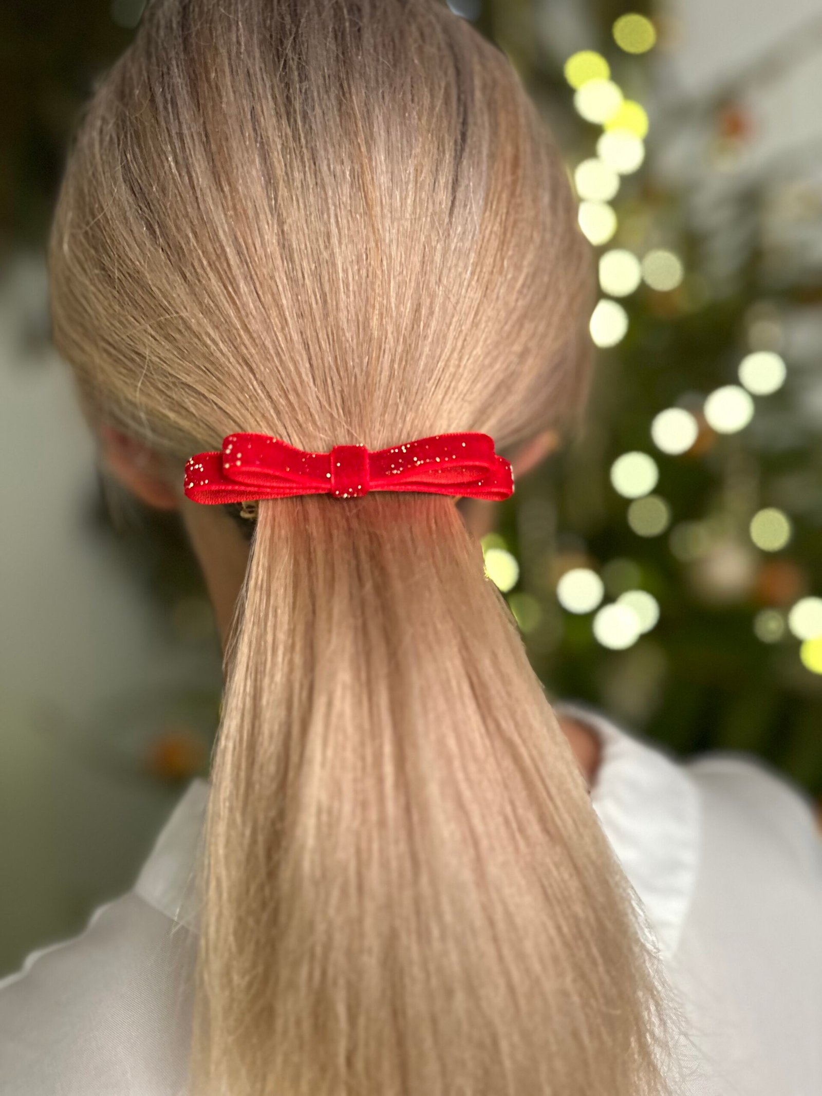 "Minimalistic shiny red" segtukas kaspinėlis